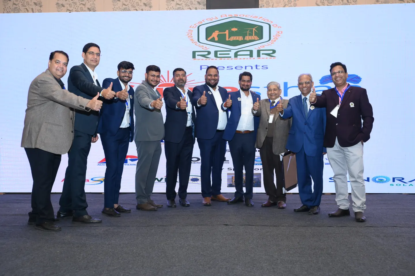 REAR organisers celebrating Suryasthan 2025